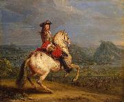 Adam Frans van der Meulen Louis XIV at the siege of Besancon France oil painting artist